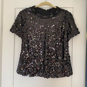 Sequin top. Ready for the party!